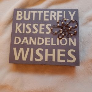 Decor sign from cracker barrel